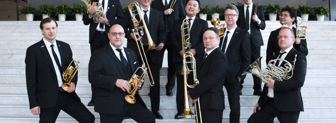 Ансамбль медных духовых musicAeterna Brass. Фото -- Мария Стратанович