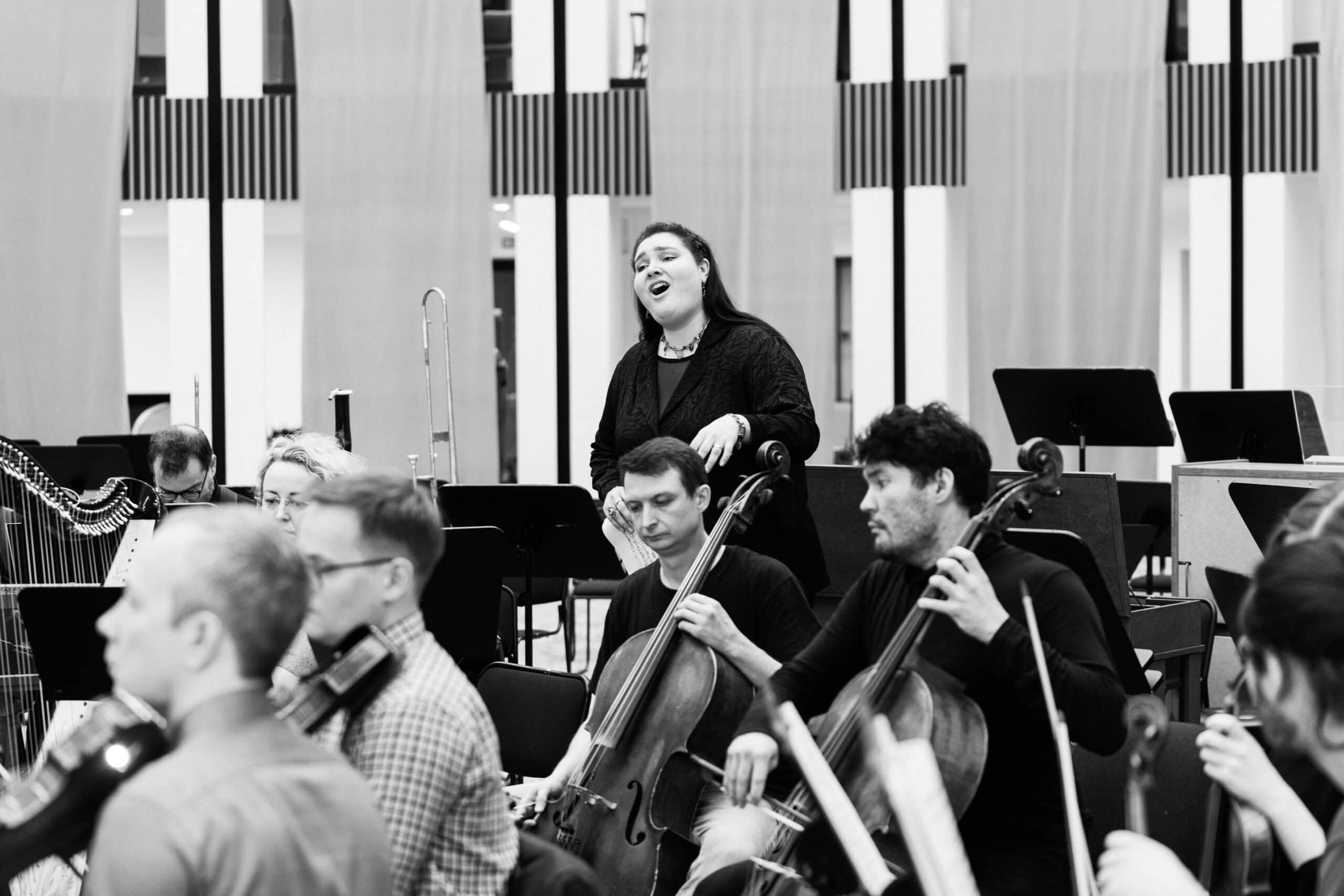 Репетиция новой программы musicAeterna