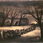 Рисунок узника Терезиенштадта Бедржиха Фритты, погибшего в Освенциме
