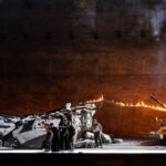 Сцена из оперы «Три сестры» Петера Этвёша, Зальцбургский фестиваль