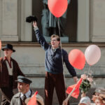 На съёмочной площадке фильма "Шум времени"
