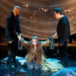 Ольга Толкмит (Маддалена), Давид Посулихин (Дженаро), Дмитрий Янковский (Стеньо). Фото -- Ирина Шымчак