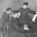 Фото из книги с Шостаковичем