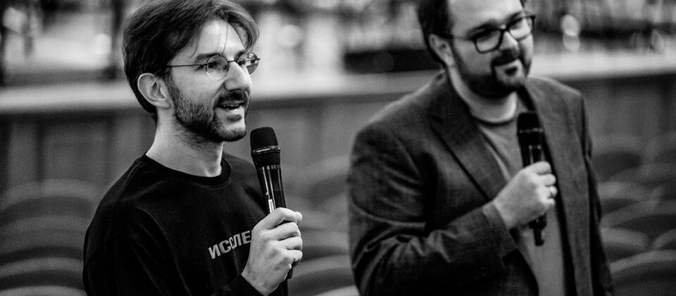 Алексей Рубин, Владимир Горлинский. Фото - Людмила Ковалева