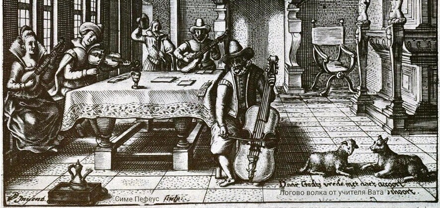 Гравюра Симон де Пасс, 1612 год