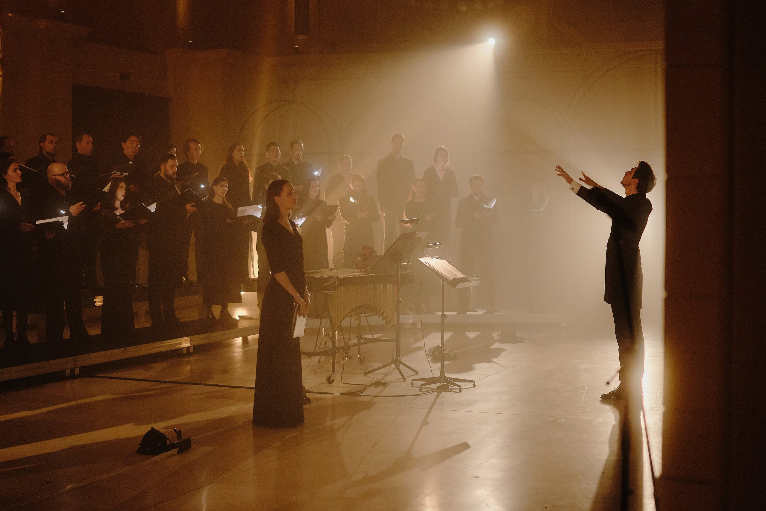 Тимофей Гольберг впервые выступил с хором musicAeterna