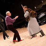 Репетиция «Орлеанской девы» Чайковского в МАМТе. Фото -- Сергей Родионов