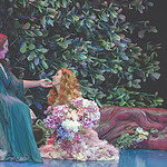 Констанца (Надежда Павлова) и Блонда (Галина Круч) пели в райском саду. Фото Арины Елизаровой предоставлено пресс-службой фестиваля