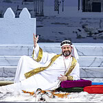 Ильдар Абдразаков в опере "Итальянка в Алжире", Мариинский театр. Фото -- Наташа Разина