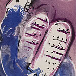 «Моисей со скрижалями завета, смотрящий вверх», 1956