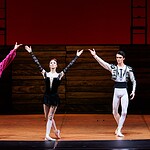 Артемий Беляков, Светлана Захарова, Дмитрий Смилевски. Фото Александра Иванова предоставлено пресс-службой Транссибирского Арт-фестиваля