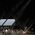 Борис Тимофеевич - Дм. Ульянов, Катерина - Е. Гусева, Сергей - Н. Мавлянов, Зиновий Борисович - Дм. Никаноров. Фото - Александр Иванишин