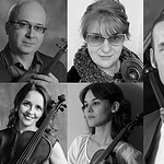 Евгений Стародубцев и Алексей Лундин с Gnessin Quartet в Галерее Нико