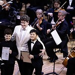 Эмир Закариа, Денис Мацуев, Чарли Ву. Фото - Евгений Евтюхов